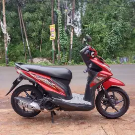 Beat Fi 2014 Mesin Aluss Lengkap Bagus