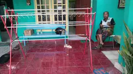 jemuran 2 meter silver