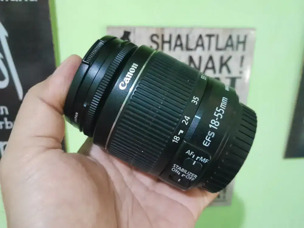 Lensa 18-55mm Canon is II