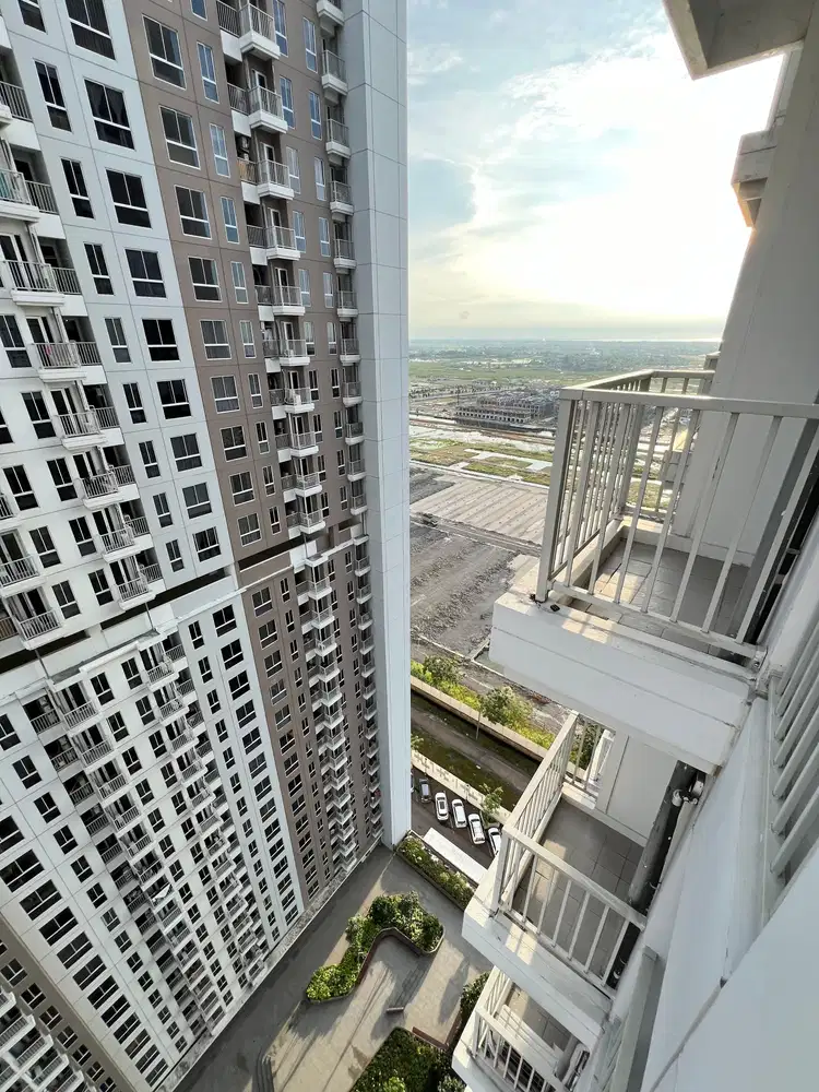 jual murah apartement connecting 2 bedroom + studio siap huni PIK2