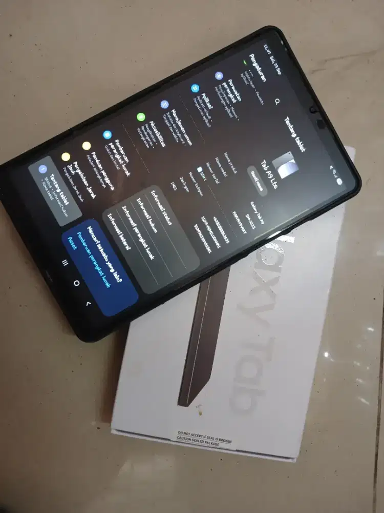 Tablet a9 lte bs kartu 4/64gb msh garansi
