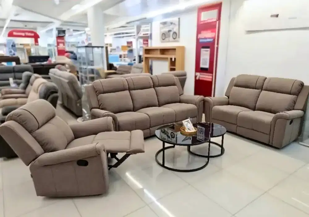Sofa set recliner lorian PROMO SEPTEMBER