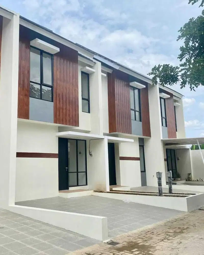 Cluster dengan 5 tipe rumah luas strategis dan nyaman