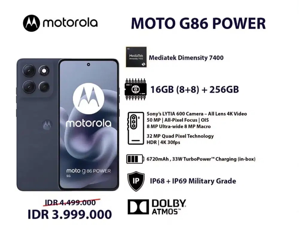 Motorola g86 Power