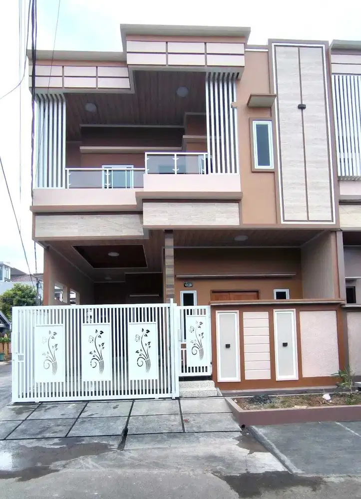 Rumah 2 lantai (brand new) simprug di poris, cluster, bebas banjir