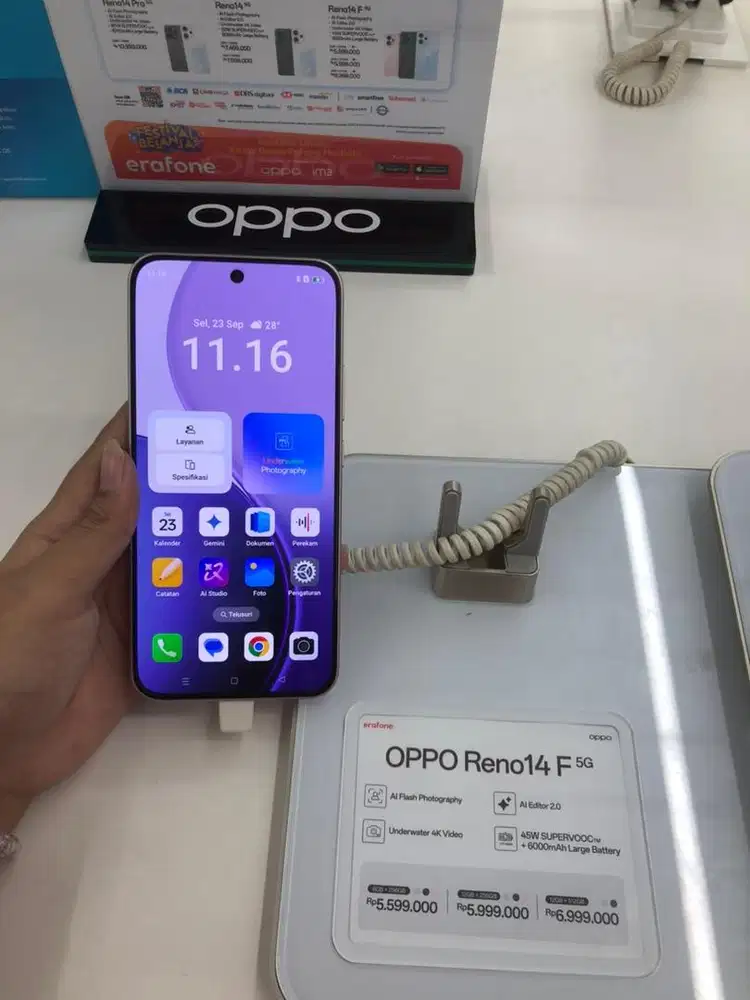 HP OPPO Reno 14 f