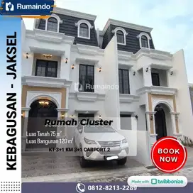 Dijual Rumah Cluster Kebagusan Jakarta Selatan