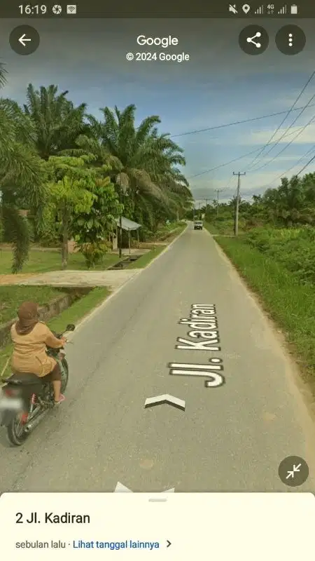 tanah dan rumahnya jalan kadiran kulim dekat agro wisata Pekanbaru