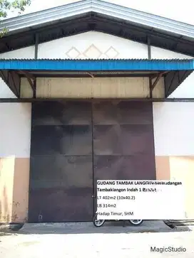 Gudang Murah Mutiara Tambak Langon dekat Margomulyo pelabuhan perak