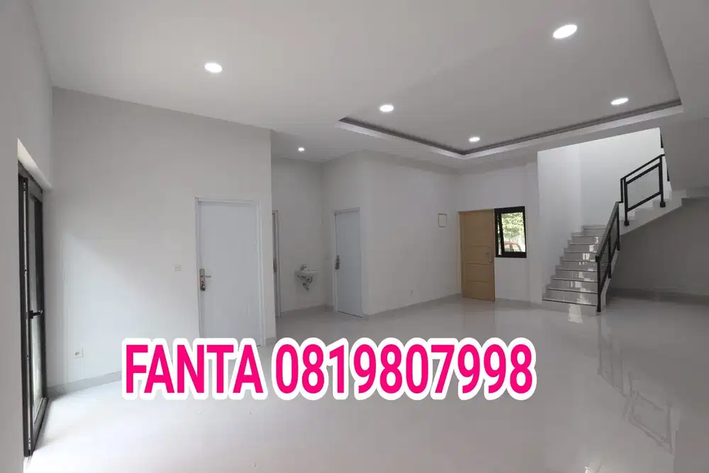 Rumah brand new cluster graha raya dekat  alam sutra