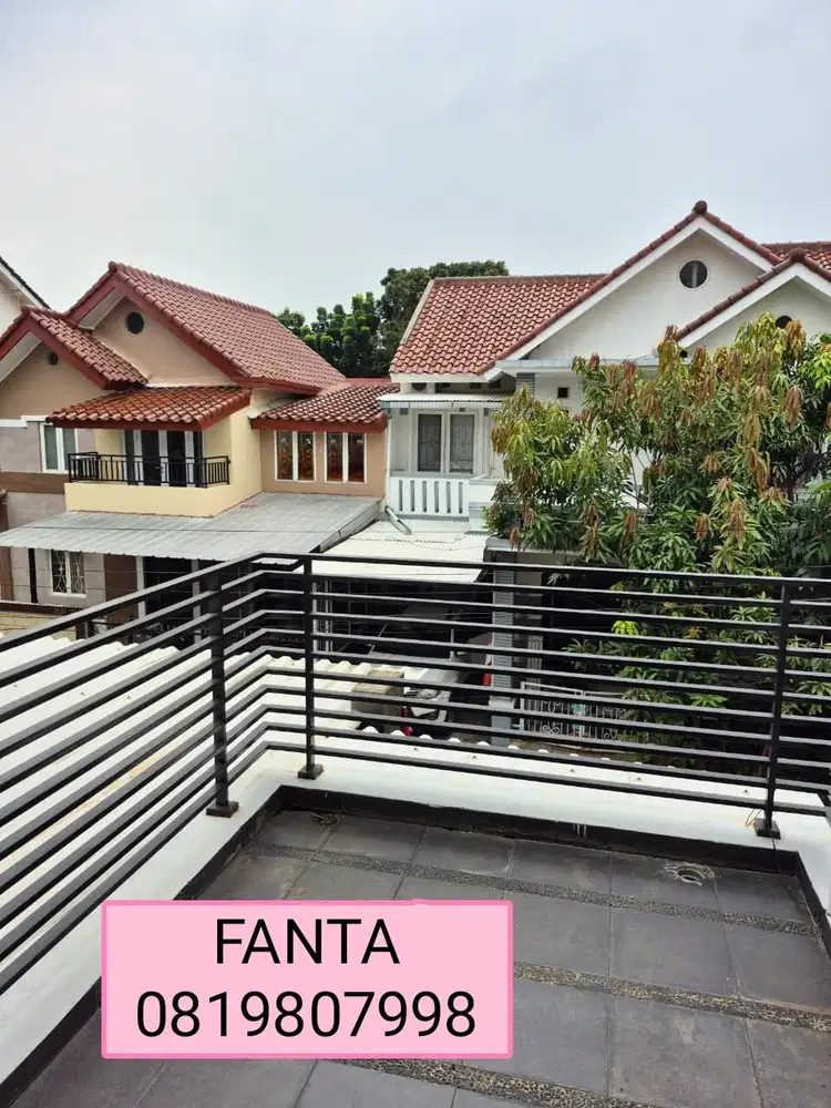 Bintaro jaya rumah cantik cluster keren siap huni banget