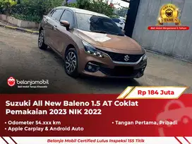 [ GARANSI 5TH ] Suzuki All New Baleno 1.5 AT Coklat 2022/2023