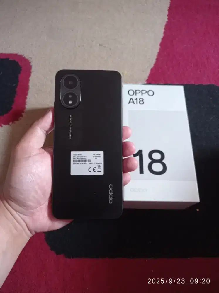BISMILLAH OPPO A18 4/128 FULSET MULUS