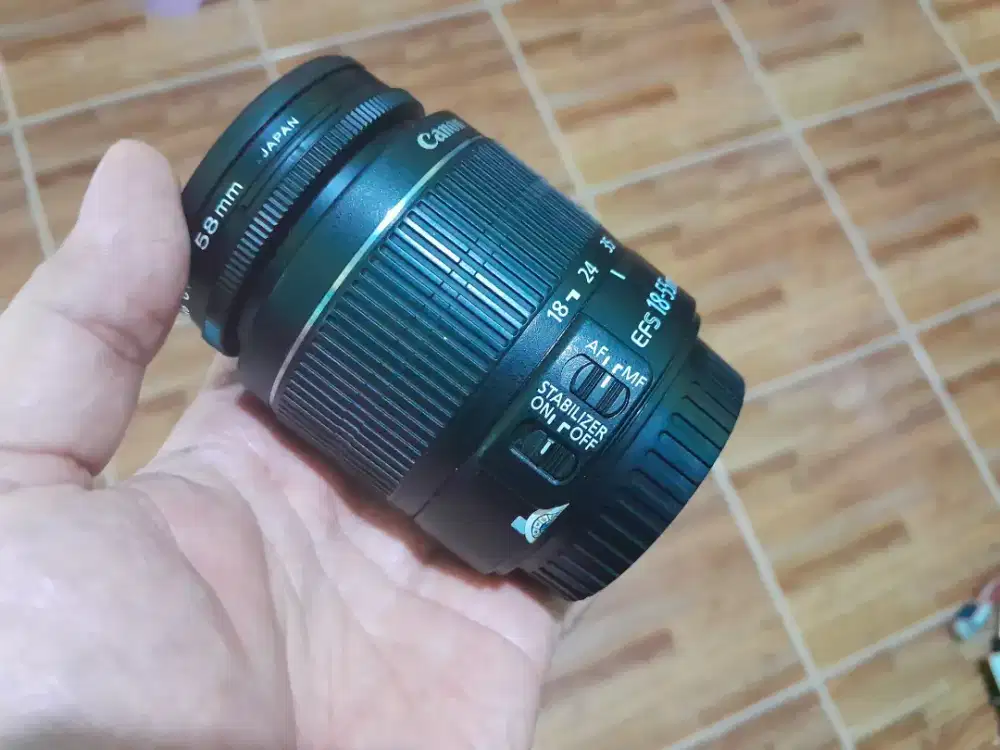 Lensa Canon 18-55mm is II
