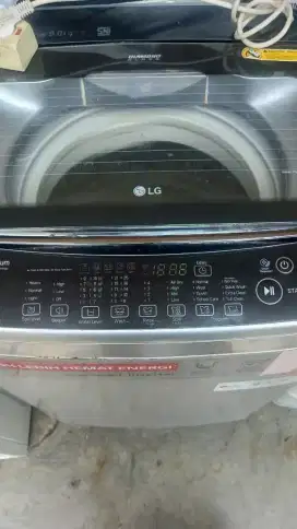 Mesin Cuci LG Top Loading Automatic Smart Inverter 9kg Murah