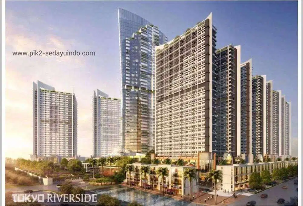 Dijual murah apartemen tokyo riverside  PIK2