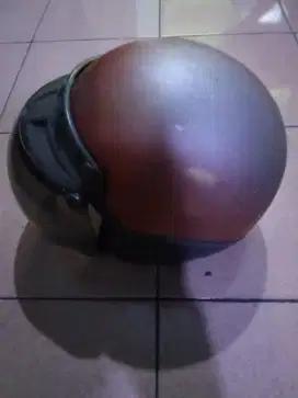 Asal laku Helm jadul bahan kuat  masih utuh