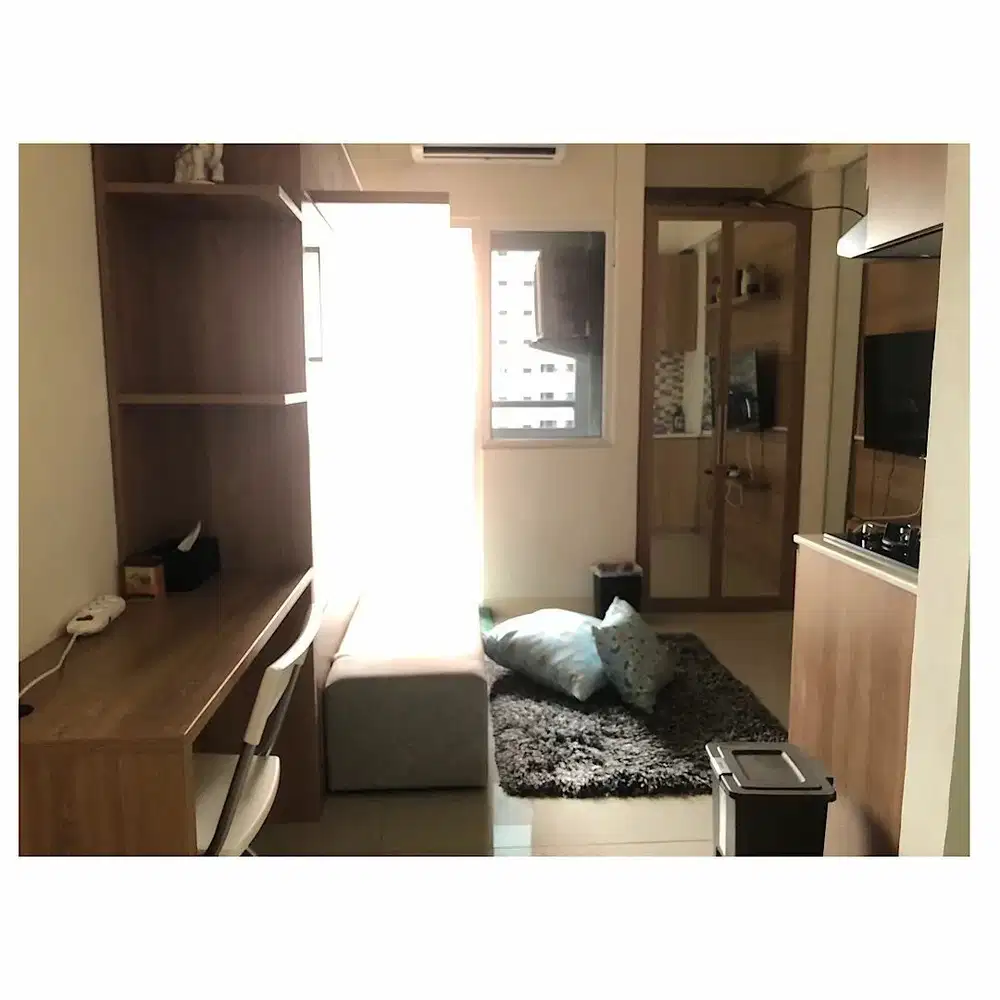 The green apartment pramuka city studio mall harian