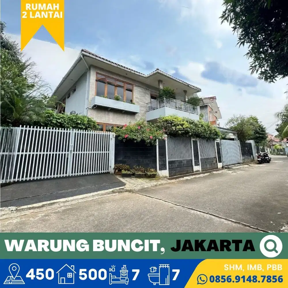 Rumah dijual Murah 2 Lantai, Luas,SHM Mampang Prapatan Jakarta Selatan