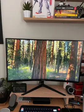 Forsale Monitor Gaming Viewsonic 32'i 144Hz Curved