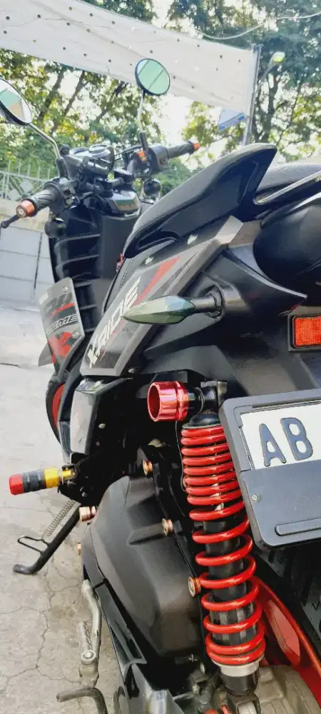 Yamaha Xride Aprilia modif custom low rider