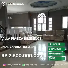 villa piazza residence jalan gaperta daerah kapten muslim helvetia