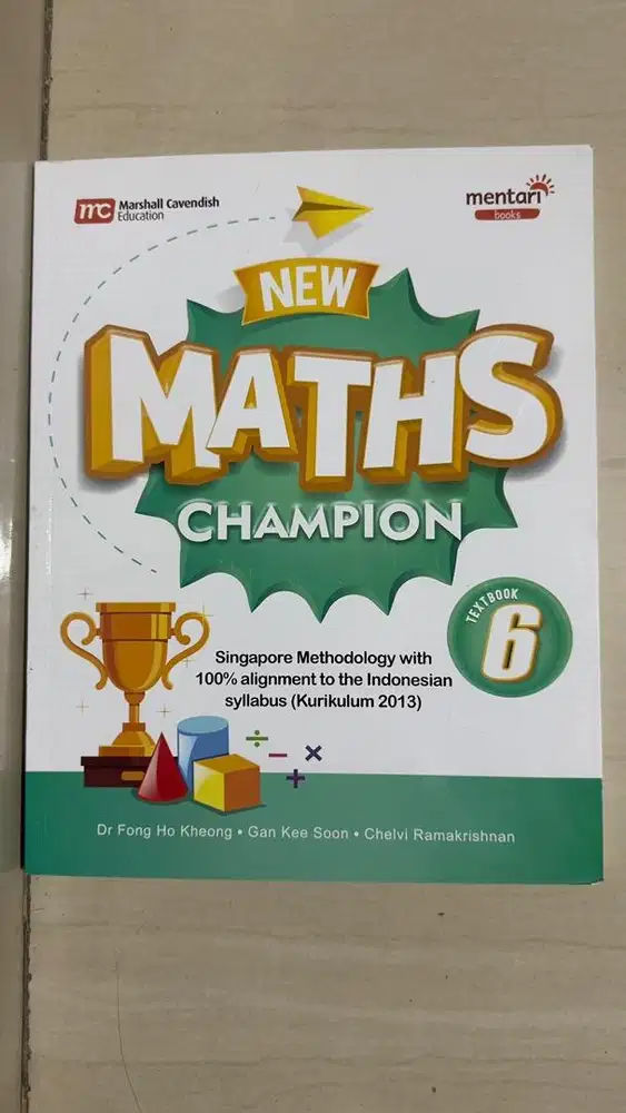 NEW MATHS CHAMPIONS  6 TEXTBOOK