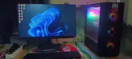 PC Fullset Ryzen 5 4500 6core Ram 32gb