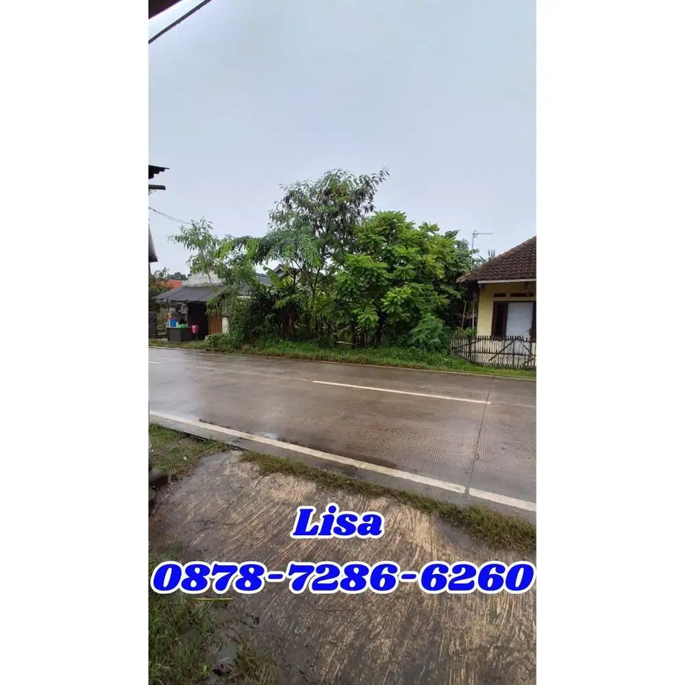For Sale! Tanah 3000m Lokasi Premium Depan Mercu Buana Balaraja
