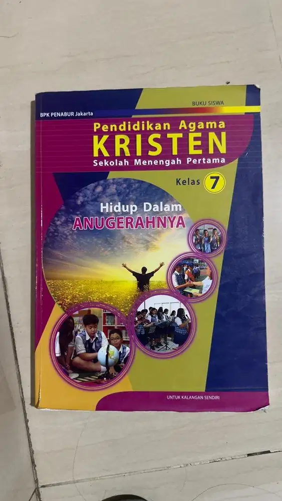 Pendidikan Agama  KRISTEN  Sekolah Menengah Pertama kelas7 BPK PENABUR