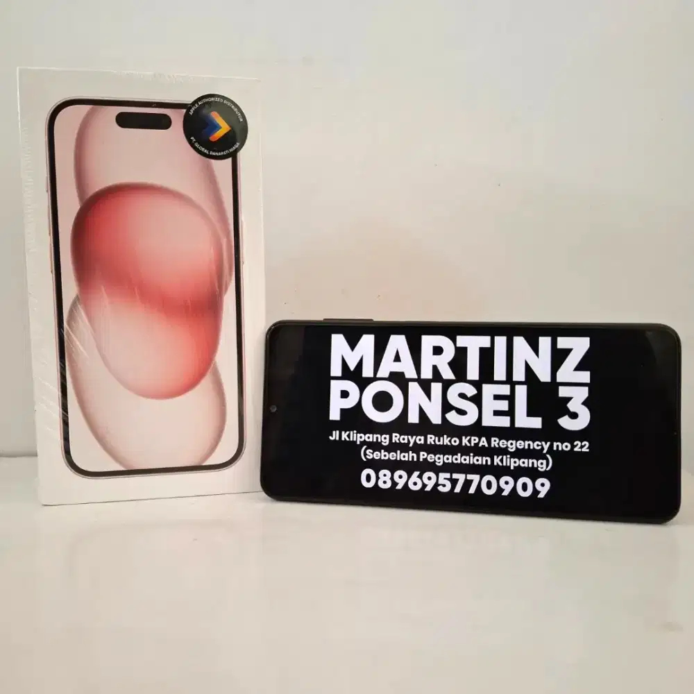 iPhone 15 128GB Garansi Resmi Indo 1 Tahun