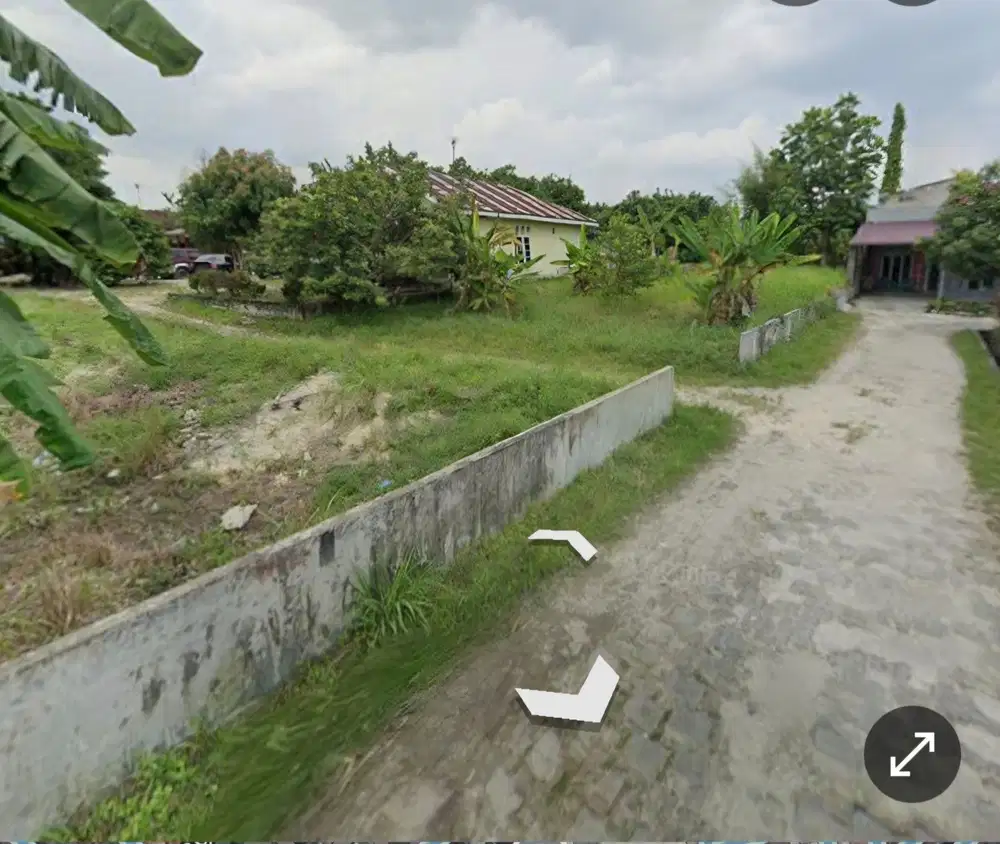Tanah di Arengka jl Sidodadi 495m2 400m dari jl Arengka