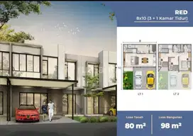 Dijual Rumah Milenial Uk 8x10 di Cluster Florida Pik2