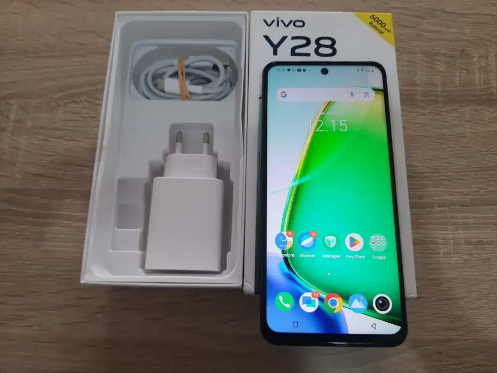 Vivo Y28-NFC.4G.RAM 6/128GB.MURAH.GOLDEN PONSEL