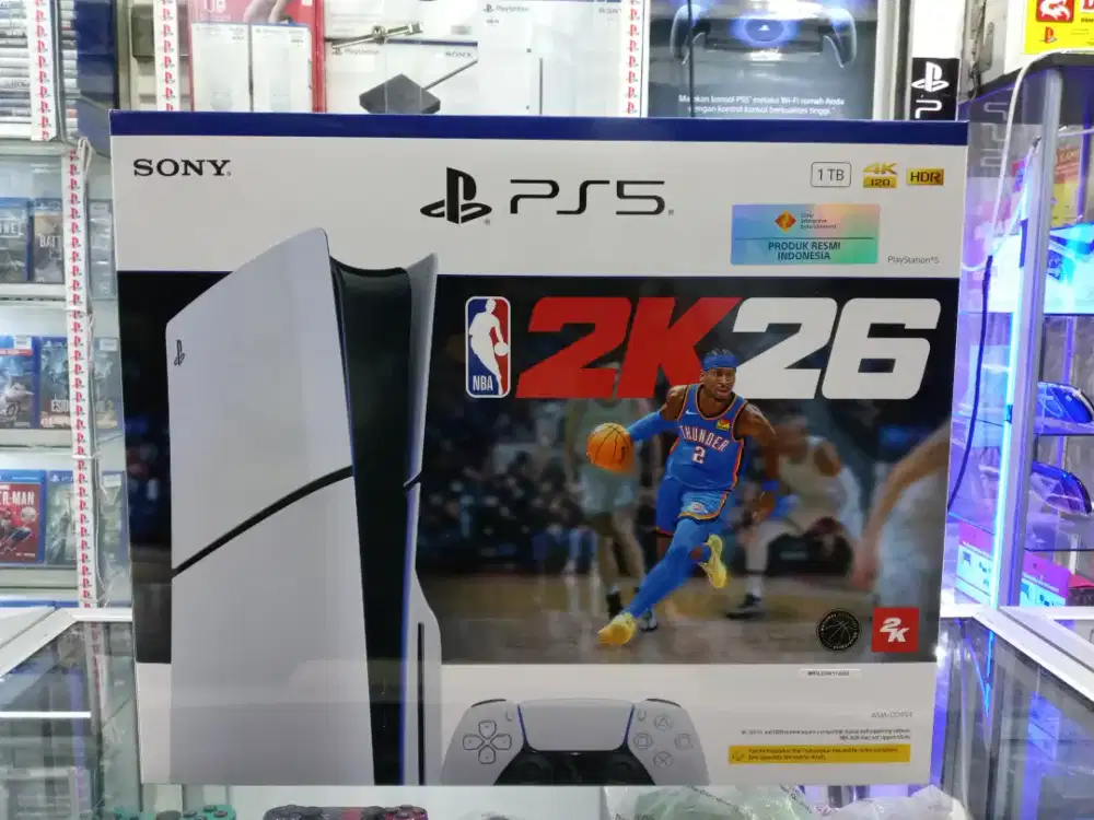 Ps 5 Slim Disk Bundle NBA 2K26 Resmi Indonesia