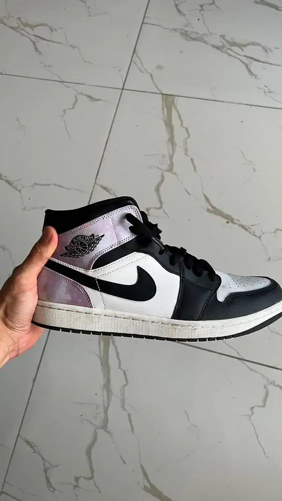 Murah Ori Jordan 1s Purple Dye