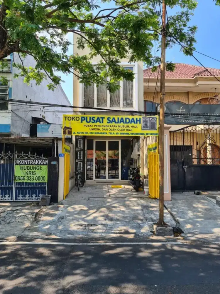 DIJUAL CEPAT RUKO.JL KUTAI.No.23 C.SURABAYA.