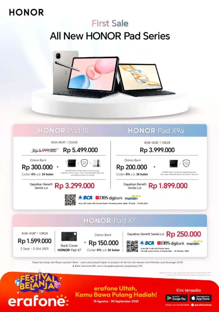 New Series Tab Honor