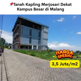 Tanah Merjosari dekat dengan beberapa Kampus besar di Malang