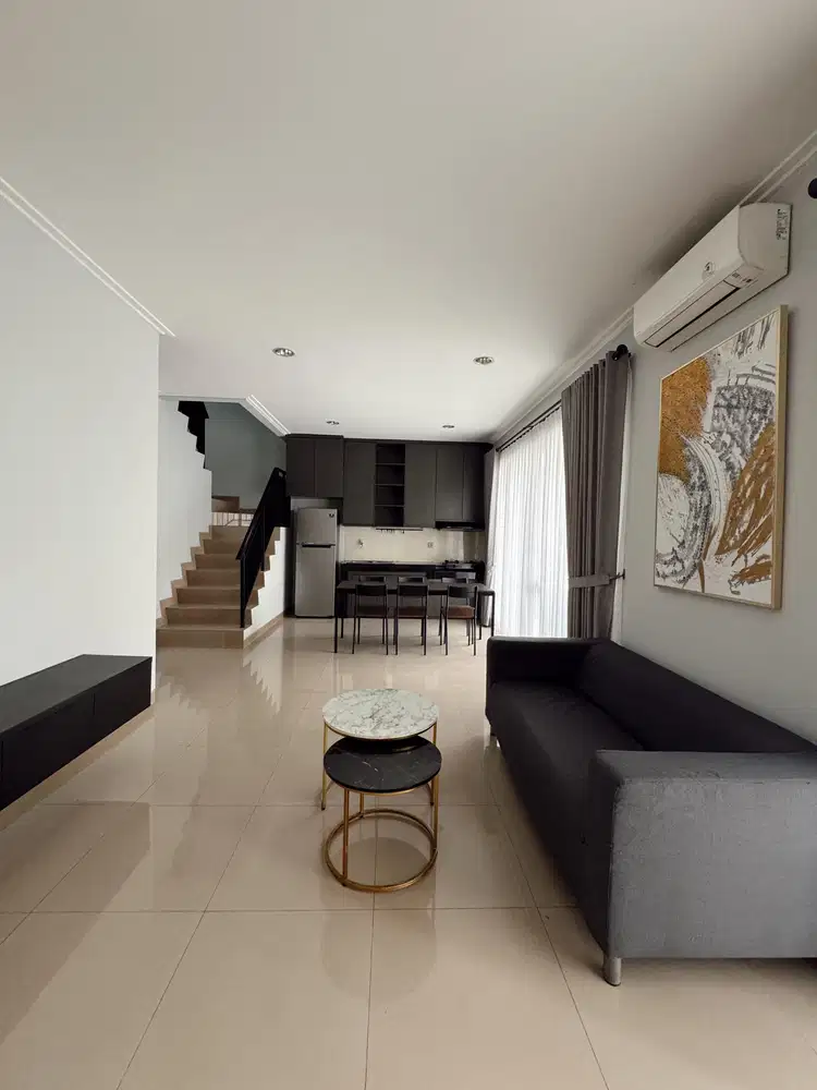 Sewa Rumah PIK2 8x10 2 Lantai 3BR Full Furnished