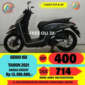 HONDA GENIO ISS TAHUN 2021 BISA CASH, KREDIT ATAU TUKAR TAMBAH