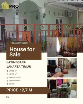 Jatinegara, Jakarta Timur,siap huni,strategis,harga terbaik