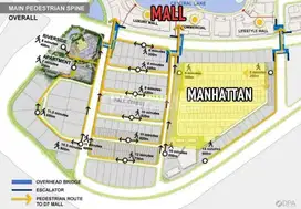 Dijual Manhattan Kavling Pik2 lokasi strategis