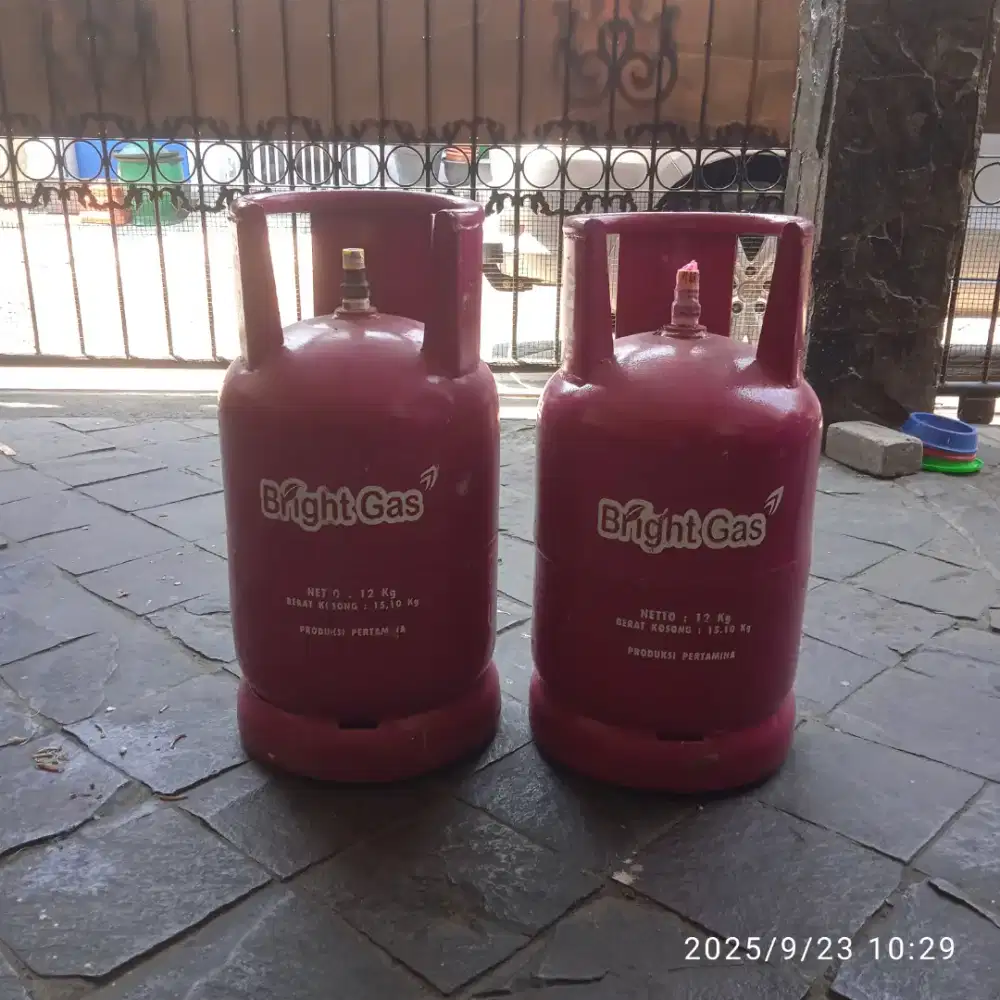 Tabung LPG Bright Gas 12 Kg & Isi Segel