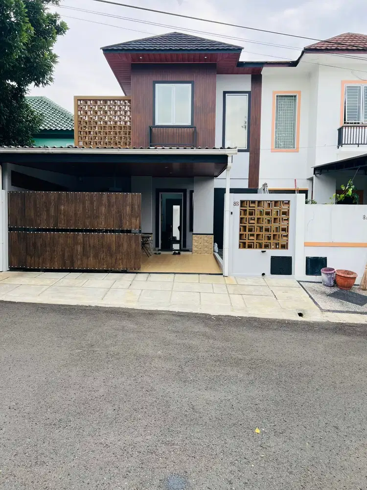 Dijual Rumah 2 Lantai, Bangunan Baru, Modern dan Minimalis di Taman Ya