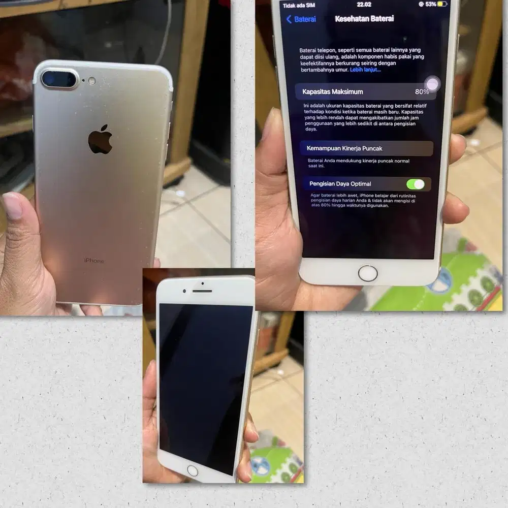 Jual HP Iphone 7+ Ram 128 & Vivo y51 Ram 8/128