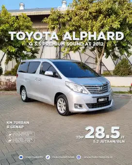 Alphard Q 3.5 at 2012