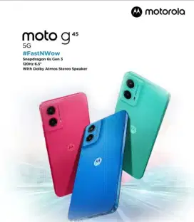 MAEN GAME LANJAY! MOTOROLA G45 5G RAM 8/256GB, GARANSI RESMI 12BLN