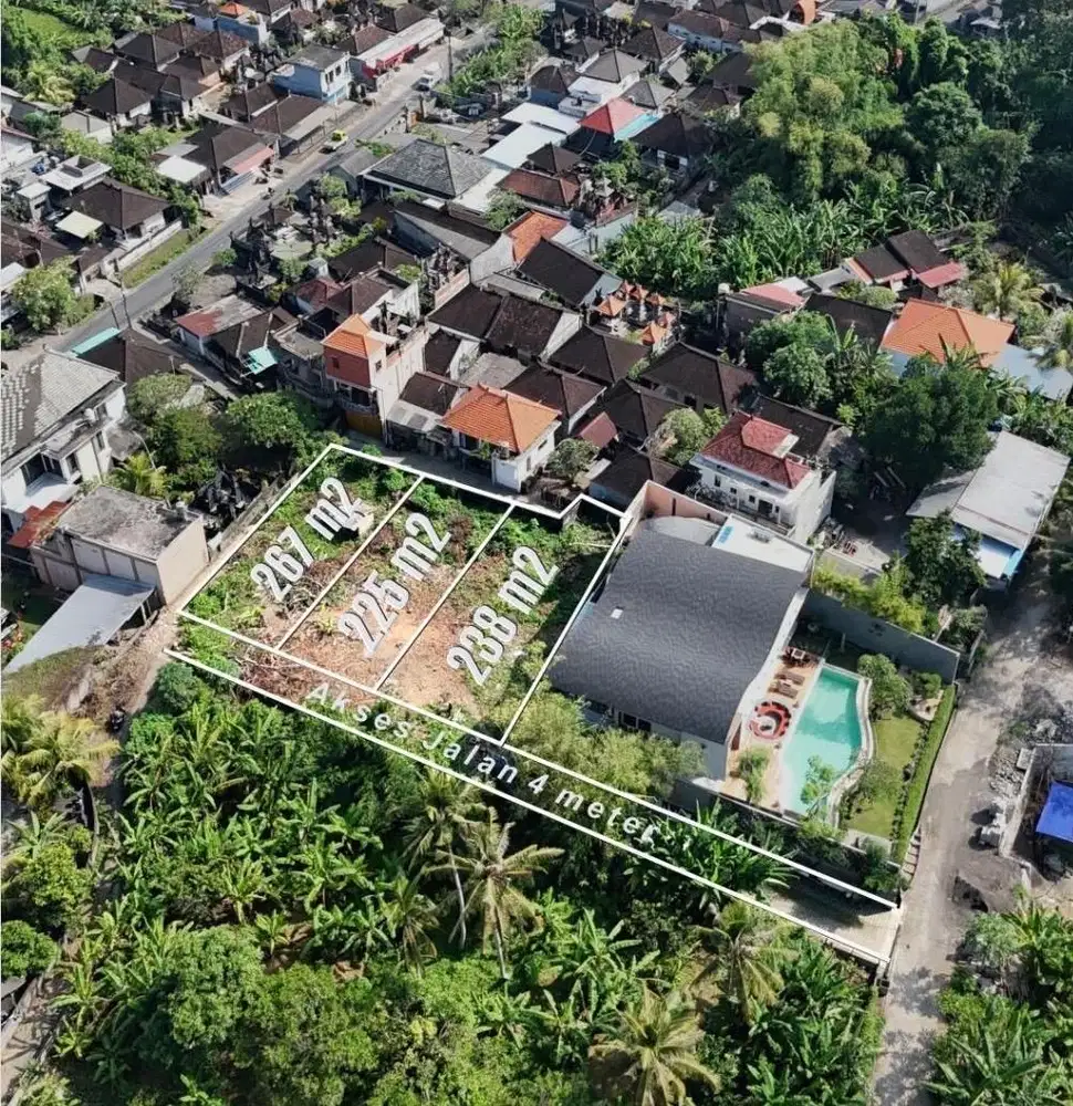 Tanah Kavling Pandak Gede Pantai Nyanyi Tabanan Bali