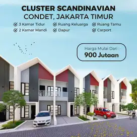 Rumah 2 lantai 900 jutaan di Condet Jakarta Timur